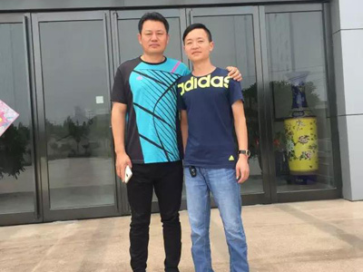 热烈欢迎大亚集团江苏生产基地总经理洪志良先